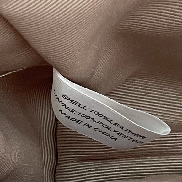 Talbots leather satchel purse magnetic closure w/ embossed snakeskin pattern - Picture 14 of 15